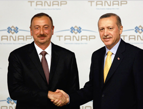 Ильхам Алиев и Эрдоган